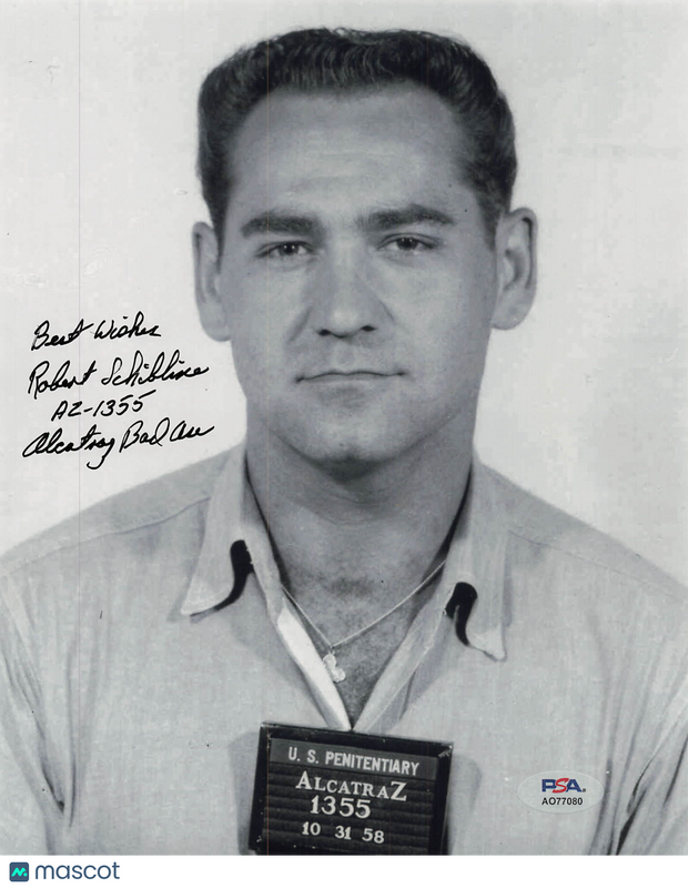 Robert Schibline Signed 8x10 Photo PSA Autographed
