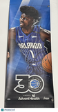 Jonathan Isaac Signed 30 Years Orlando Magic Basketball 16x45 Canvas PSA Auto