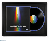 Dan ReynoldsSigned Evolve Custom Framed Vinyl Album PSA Auth