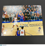 Stephen Curry Golden State Warriors Signed Basketball 11x14 Photo PSA