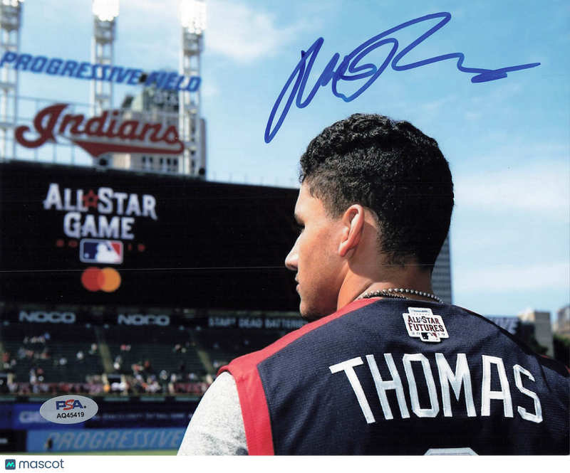 Alek Thomas Arizona Diamondbacks Signed 8x10 Photo PSA