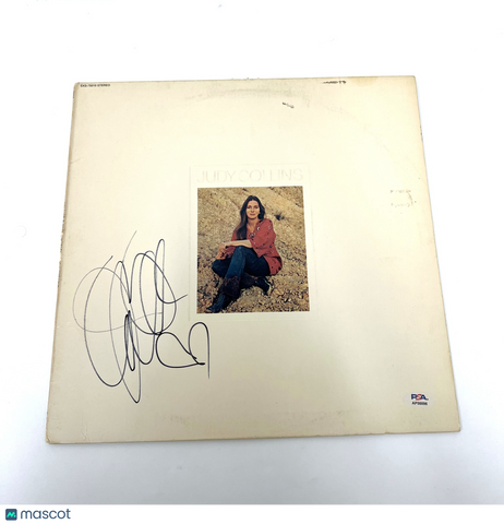 Judy Collins Signed Vinyl Cover PSA/DNA Autographed Music