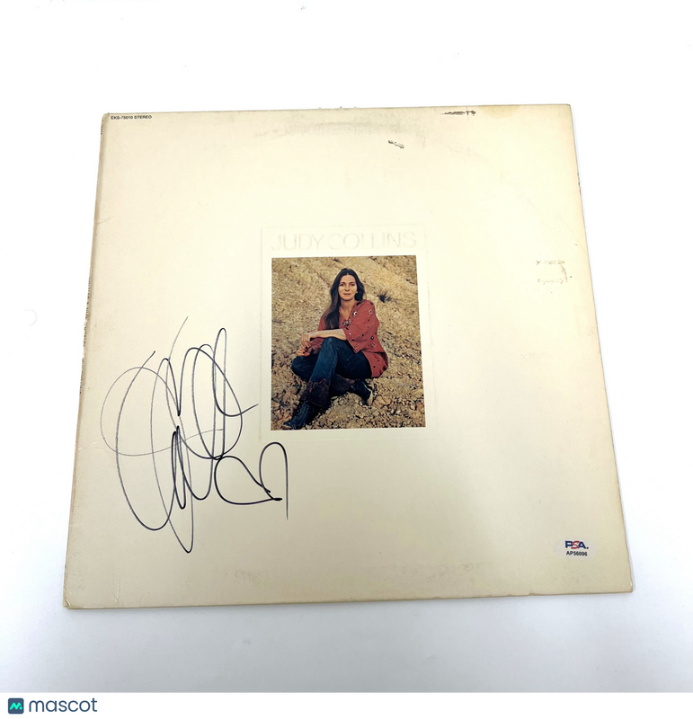 Judy Collins Signed Vinyl Cover PSA/DNA Autographed Music