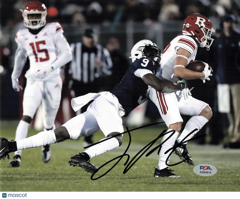Joey Porter Jr. Signed Penn State Nittany Lions Football 8x10 Photo PSA Auto