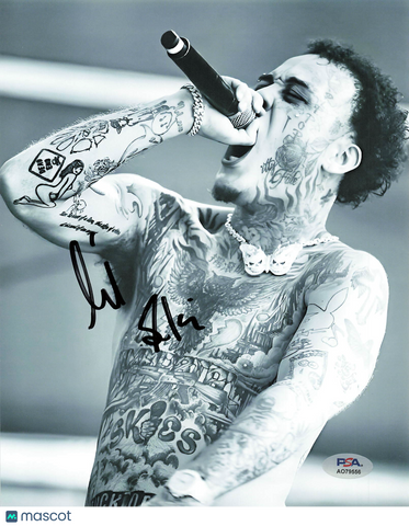 Lil Skies Signed 8x10 Photo PSA Autographed