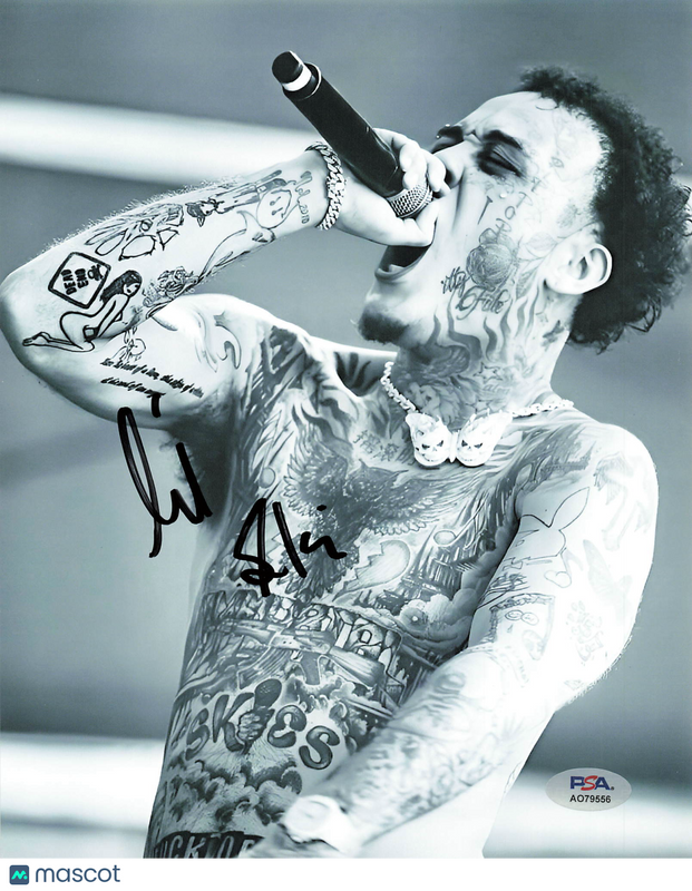 Lil Skies Signed 8x10 Photo PSA Autographed
