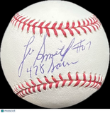 Lee Smith Signed MLB Baseball PSA Autographed