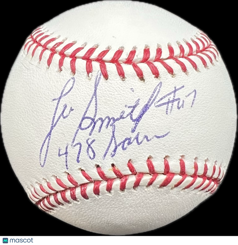 Lee Smith Signed MLB Baseball PSA Autographed