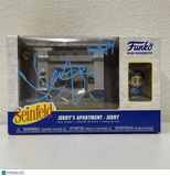 Jerry Seinfeld & Jason Alexander Signed Funko Pop JSA Seinfeld Autographed