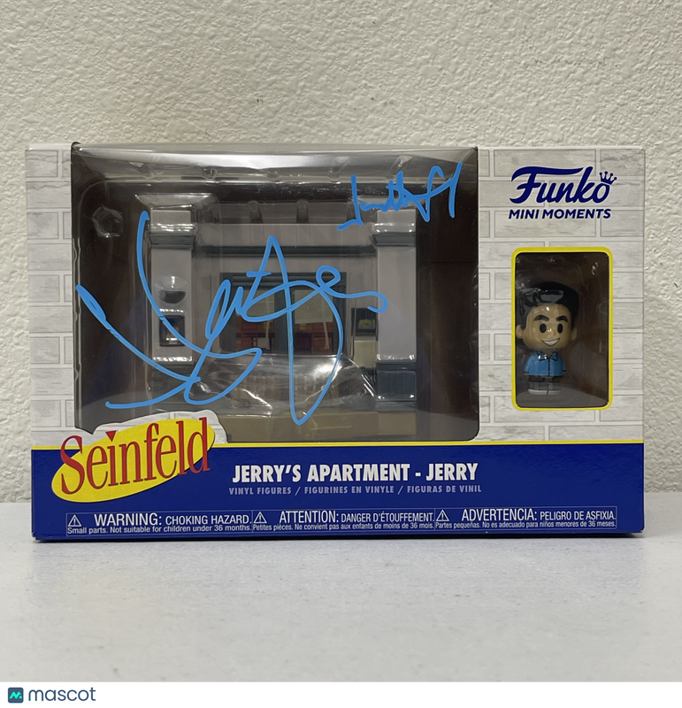 Jerry Seinfeld & Jason Alexander Signed Funko Pop JSA Seinfeld Autographed