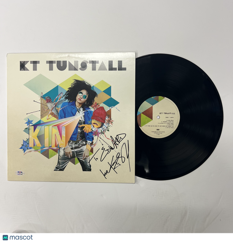 KT Tunstall Signed KIN Vinyl Album PSA Autographed