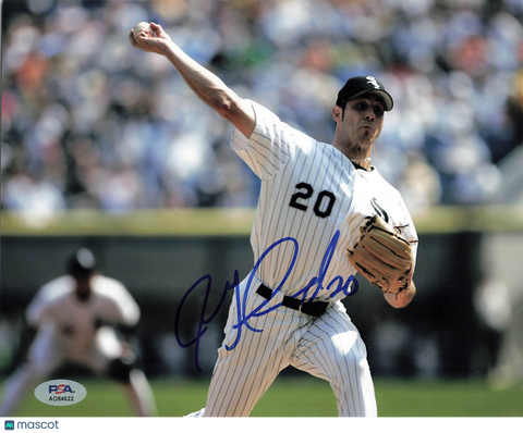 Jon Garland Chicago White Sox Signed 8x10 Photo PSA