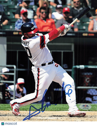 Alfredo Gonzalez Chicago White Sox Signed 8x10 Photo PSA
