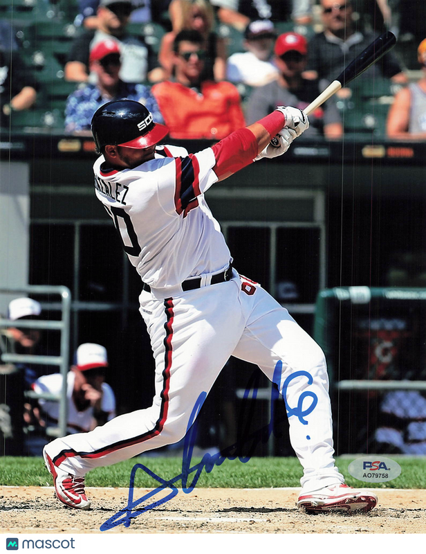 Alfredo Gonzalez Chicago White Sox Signed 8x10 Photo PSA