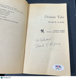 Ursula K.Le Guin Signed "Orsinian Tales" Book PSA/DNA Autographed
