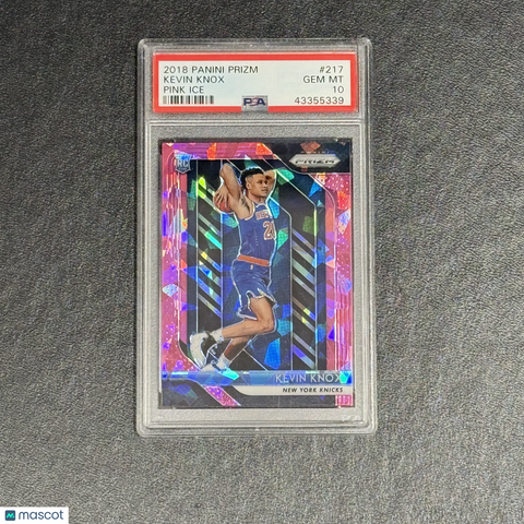 2018 Panini Prizm Pink Ice#217 Kevin Knox PSA 10