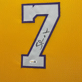 Lamar Odom Signed Jersey JSA Los Angeles Lakers Autographed
