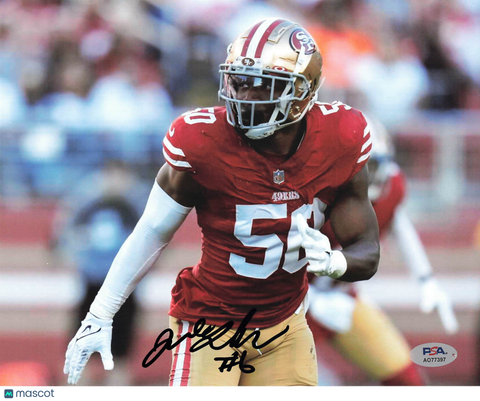 Jalen Graham Signed 8x10 Photo PSA San Francisco 49ers