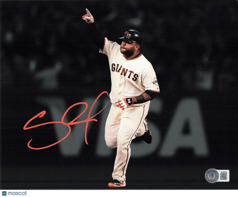 Pablo Sandoval San Francisco Giants Signed 8x10 Photo BAS