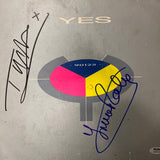 Tony Kaye & Trevor Rabin Signed 90125 Customed Framed Vinyl PSA Album Auth