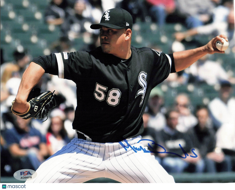 Manny Banuelos Chicago White Sox Signed 8x10 Photo PSA