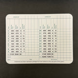 Peter Uihlein Signed Masters Golf Scorecards Photo PSA Autographed