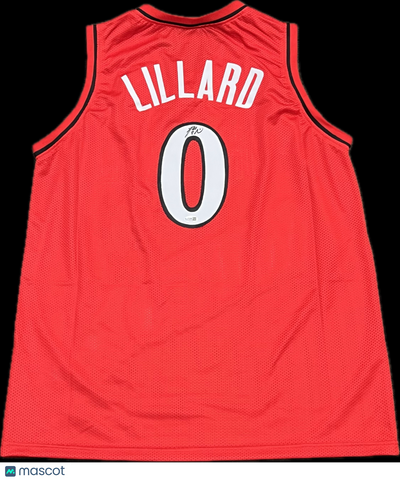 Damian Lillard Signed Jersey JSA Portland Trail Blazers Autographed