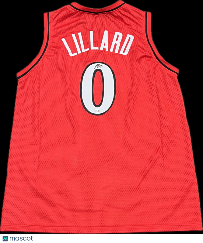 Damian Lillard Signed Portland Trail Blazers Jersey JSA