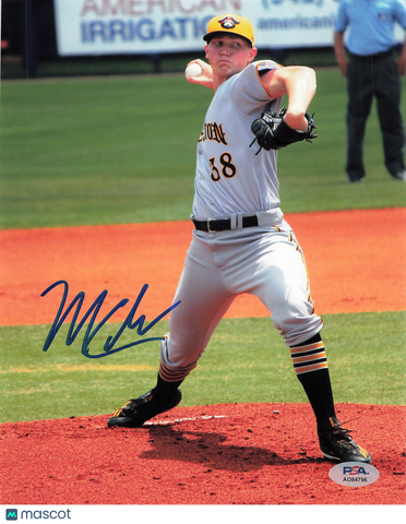 Mitch Keller Bradenton Marauders Signed 8x10 Photo PSA