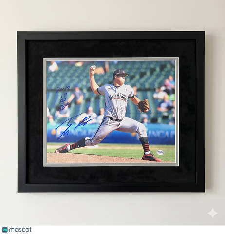 Tyler Kolek All-America Baseball Signed 11x14 Custom Framed Photo PSA