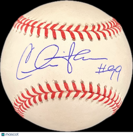 Charlie Sheen Cleveland Indians Signed Baseball MLB PSA