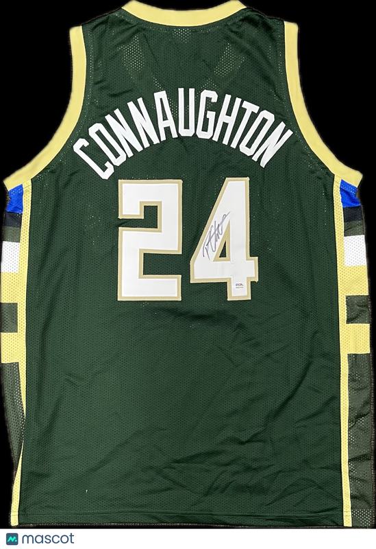 Pat Connaughton Signed Jersey PSA Milwaukee Bucks Autographed
