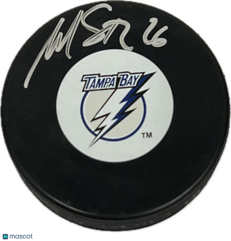 Martin St. Louis Signed Hockey Puck PSA Autographed