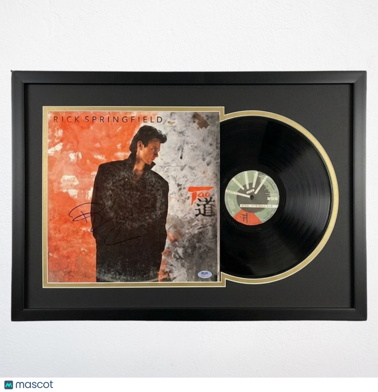 Rick Springfield Signed Tao Custom Framed Vinyl Album PSA Autographed