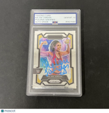2024 Panini Prizm WWE #127 Kelani Jordan signed card PSA Auto 10