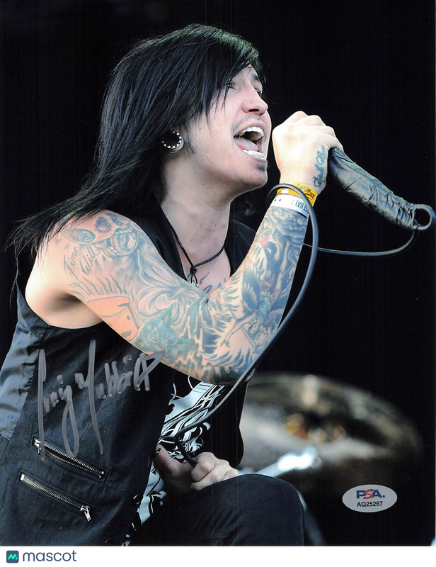 Craig Mabbitt Signed 8x10 Photo PSA Autographed