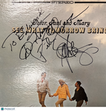 Paul Stookey&Peter Yarrow Signed See What Tomorrow Brings Vinyl Album PSA