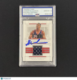 2020-21 National Treasures#Bio-How 35/99 Hakeem Olajuwon Signed Card Auto 10 PSA