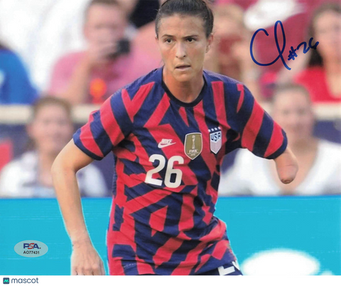 Carson Pickett Signed USWNT Soccer 8x10 Photo PSA Autographed