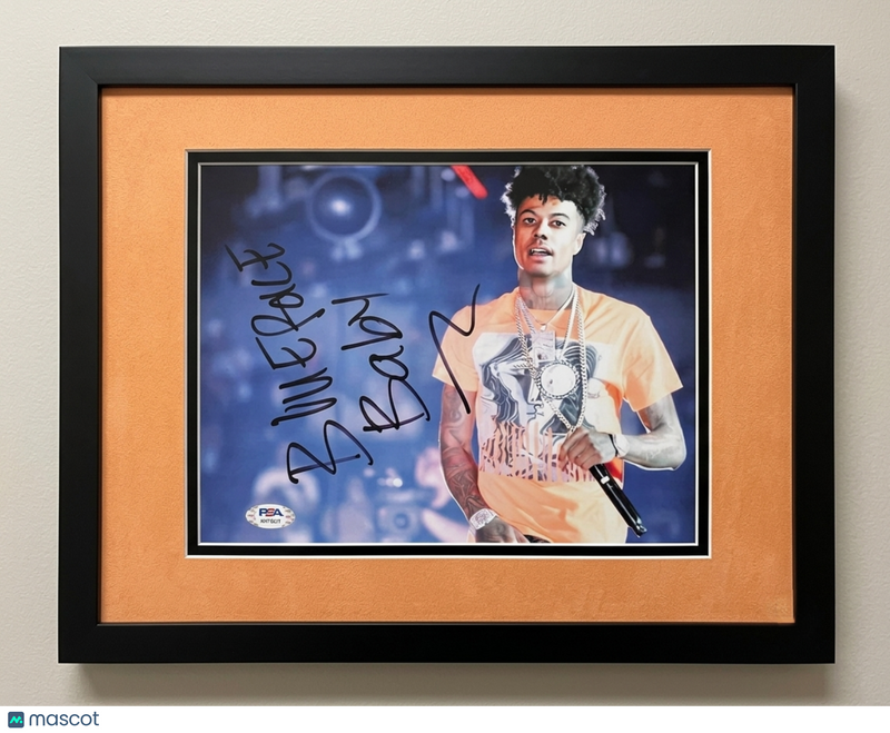 Blueface Signed 8x10 Custom Framed Photo PSA Autographed