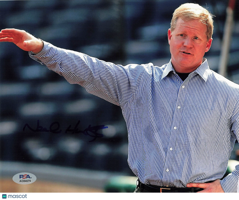 Neal Huntington Pittsburgh Pirates Signed 8x10 Photo PSA