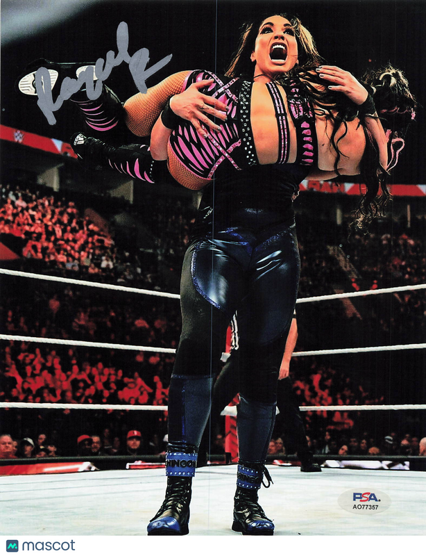 Raquel Rodriguez Signed Wrestling 8x10 Photo PSA Autographed