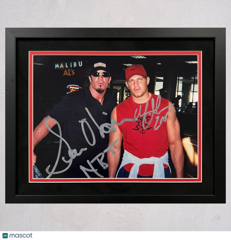 Sean O'Haire and Mark Jindrak Signed Wrestling 8x10 Custom Framed Photo PSA