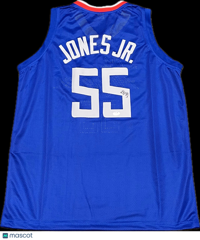Derrick Jones Jr Signed Los Angeles Clippers Jersey