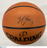 Milos Uzan Signed Basketball PSA Houston Cougars