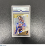 2023 Panini Donruss Elite WWE#96 Lola Vice Signed Card PSA Autographed