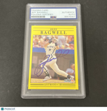 1991 Fleer #U-87 Jeff Bagwell signed card PSA