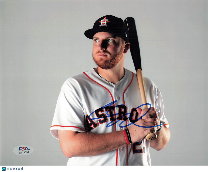 Erik Kratz Houston Astros Signed 8x10 Photo PSA