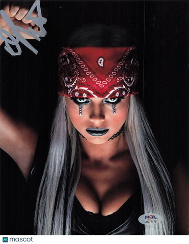 Liv Morgan Signed photo PSA Wrestling