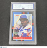1988 Donruss #269 Andre Dawson signed card PSA Auto 10 Cubs